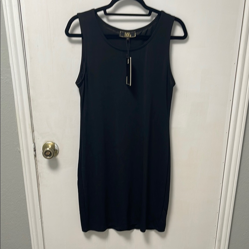 Elegant Black Sleeveless Dress